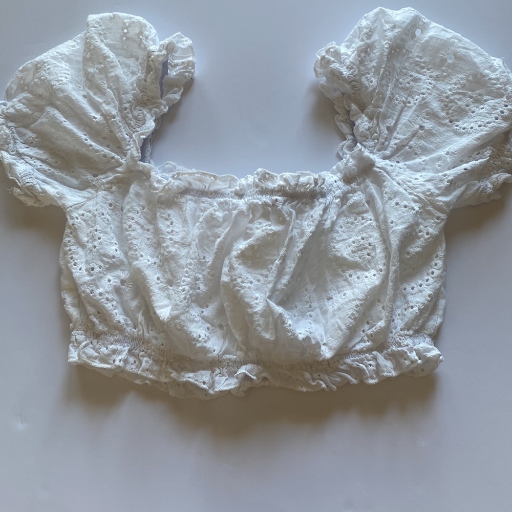 Ruffle Crop Top